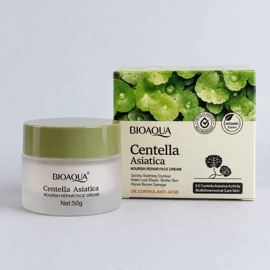 Crema de centella BIOAQUA · con caja