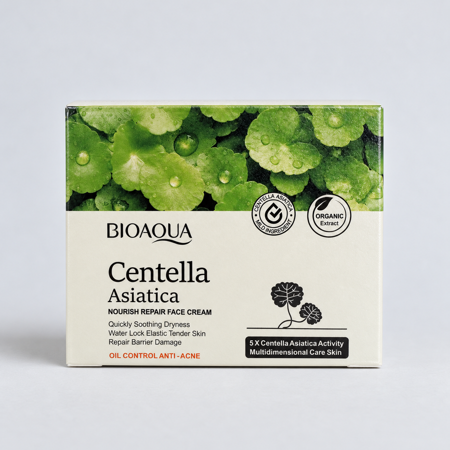 Crema de centella BIOAQUA · caja