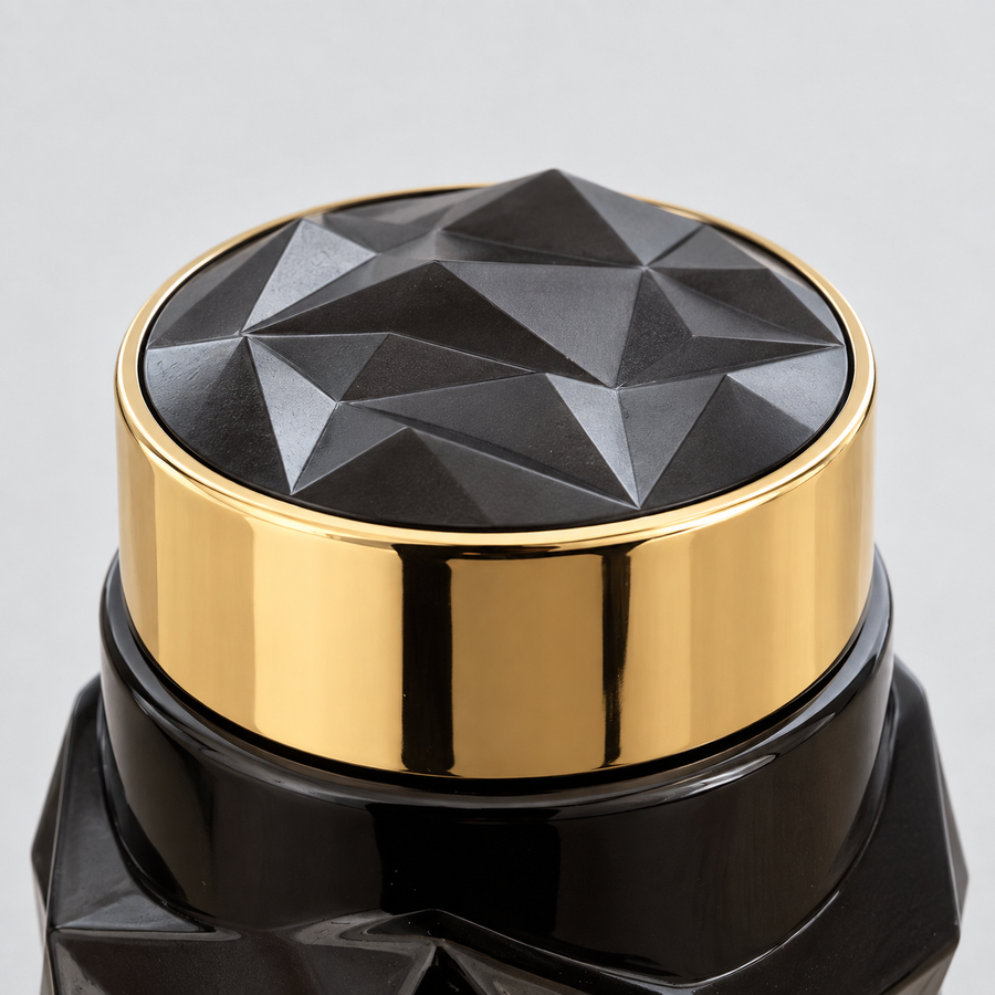 Crema de trufa negra · detalle superior