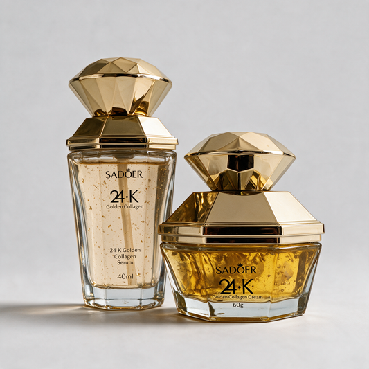 Dúo Golden 24K · sérum y crema