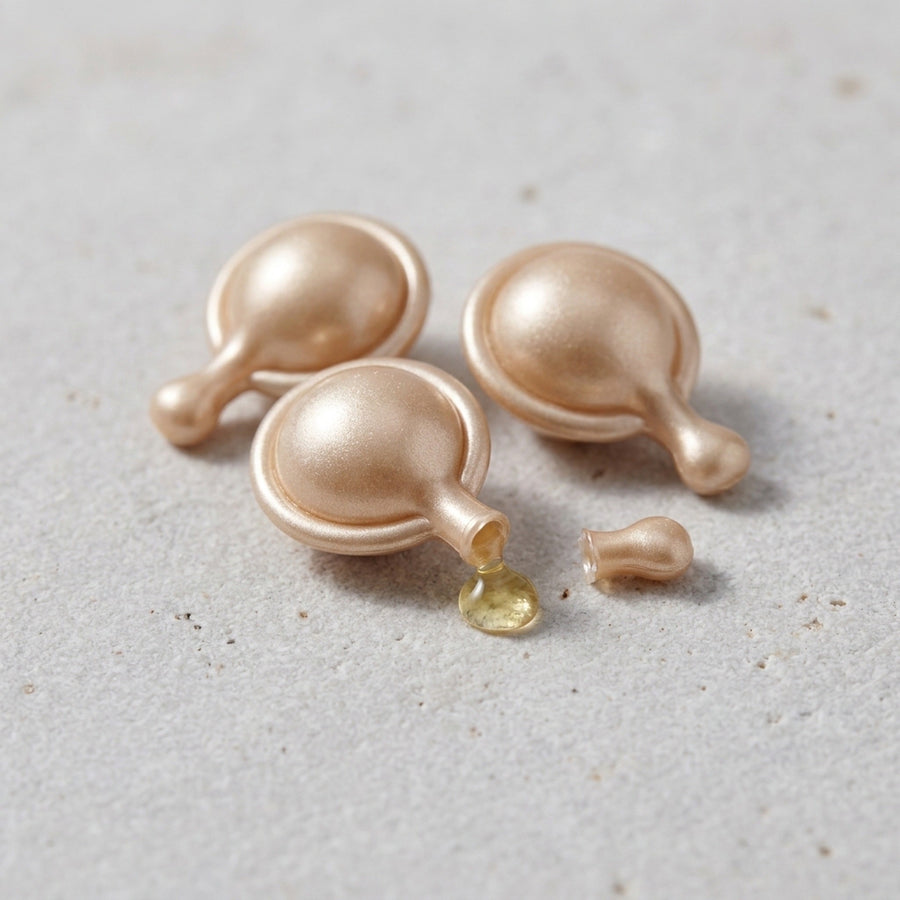Detalle de las cápsulas de Elizabeth Arden Vitamin C Ceramide