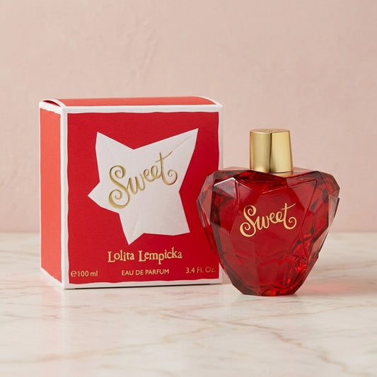 Lolita Lempicka Sweet junto a su caja roja