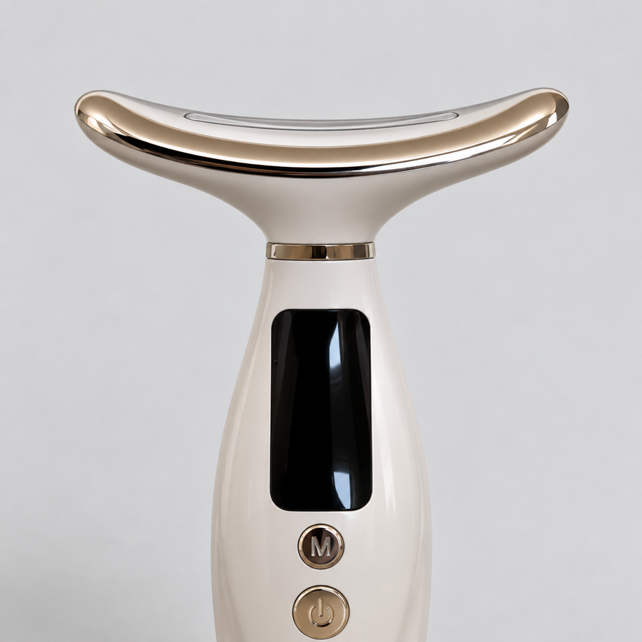 Masajeador facial y cuello · detalle superior
