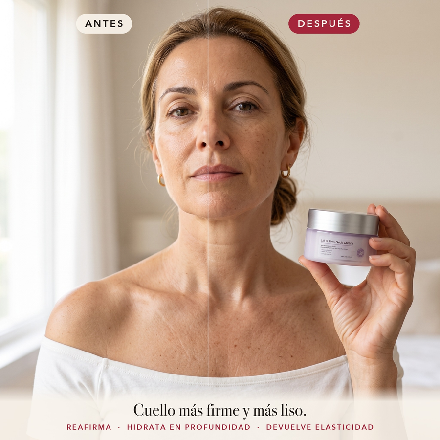 Crema de cuello OUHOE: cuello más firme y más liso
