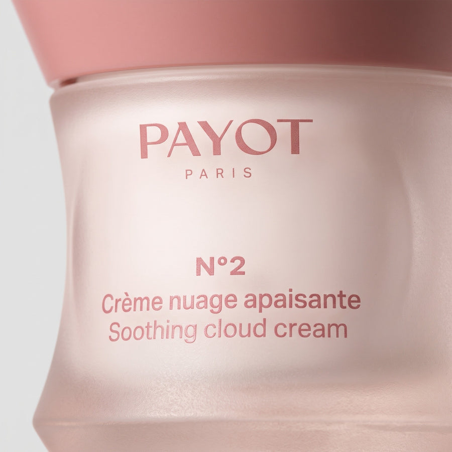 Detalle de la etiqueta de Payot N°2 Crème Nuage Apaisante