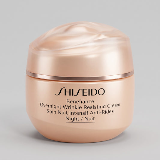 Tarro de Shiseido Benefiance crema de noche