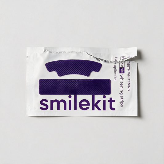 Sobre individual de Purple Strips con sus dos tiras
