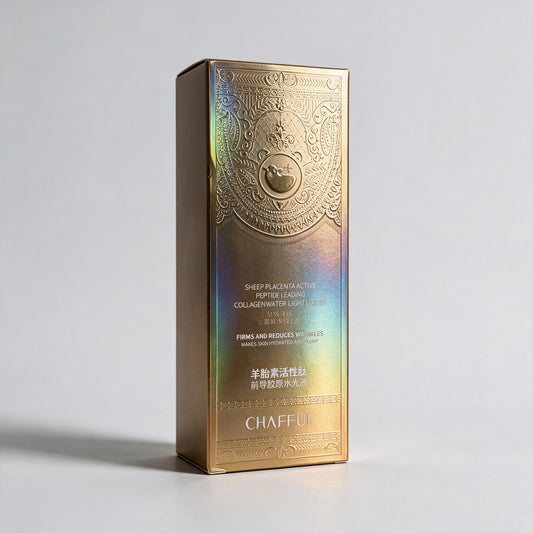 Esencia facial de colágeno con placenta ovina y cinco hialurónicos — 100 ml